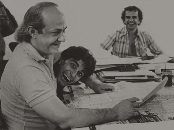 Narciso Kalili, Hamilton Almeida Filho (HAF) e Mylton Severiano (Myltainho) lideraram o grupo de repórteres que escreveu a única matéria de fôlego da morte de Vlado e desafiaram a ditadura. © ELVIRA ALEGRE